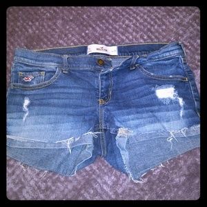 Hollister denim shorts